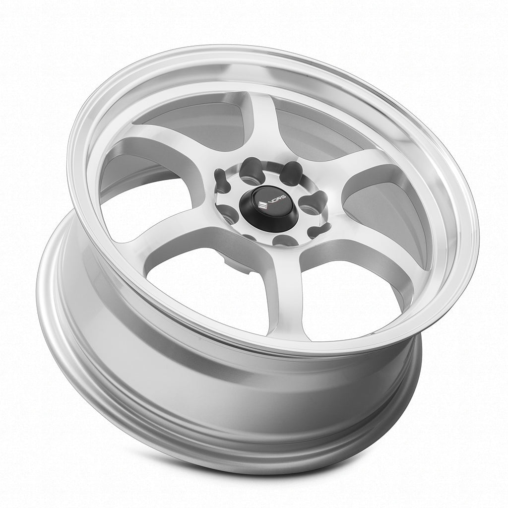 VORS LT61 16" 4x98 Silver Machined Face