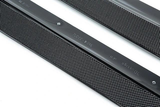 3D Design G30 5-Series Carbon Side Skirt Set