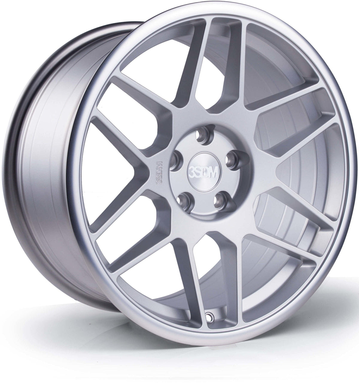 3SDM 0.09-SF 5x112 18" Matte Silver Mirror Lip