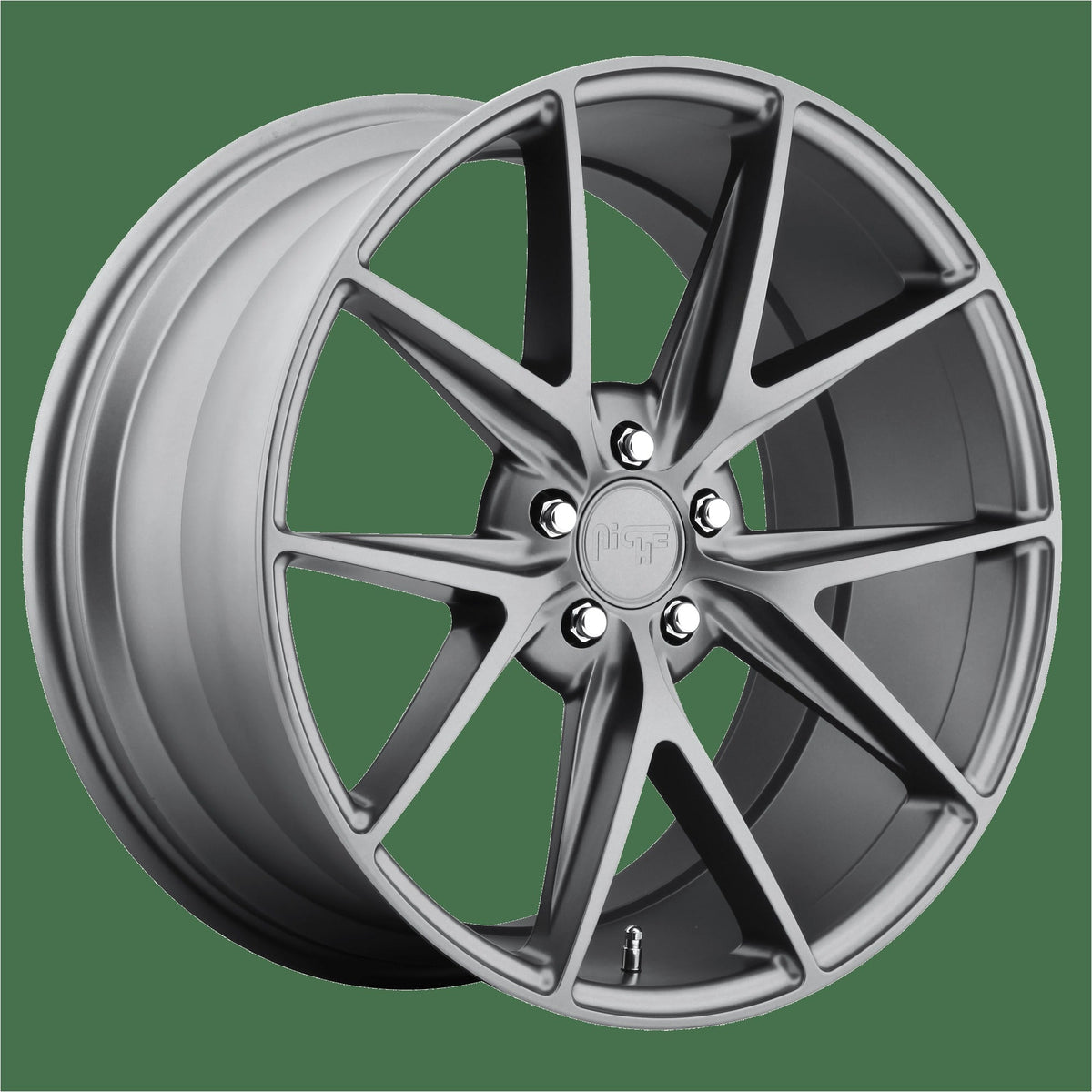 Niche 1PC M116 Misano 19" 5x112 Matte Gun Metal