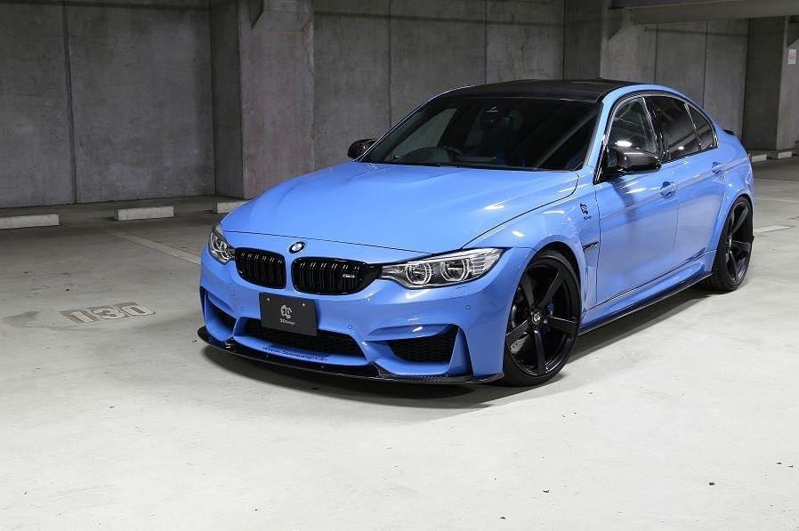 3D Design - M3 F80 Side Skirt Set Carbon