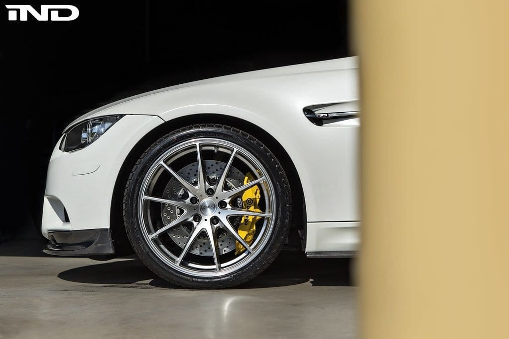 3D Design - M3 E9X Front Lip Spoiler Set Carbon