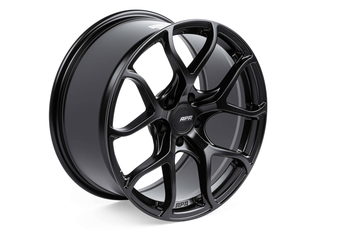 APR A01 18" 5x112 Satin Black Flow Formed Wheel