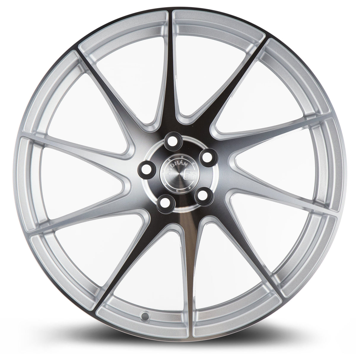 Aodhan AH09 18" 5x112 (Passenger Side) Gloss Silver Machined Face