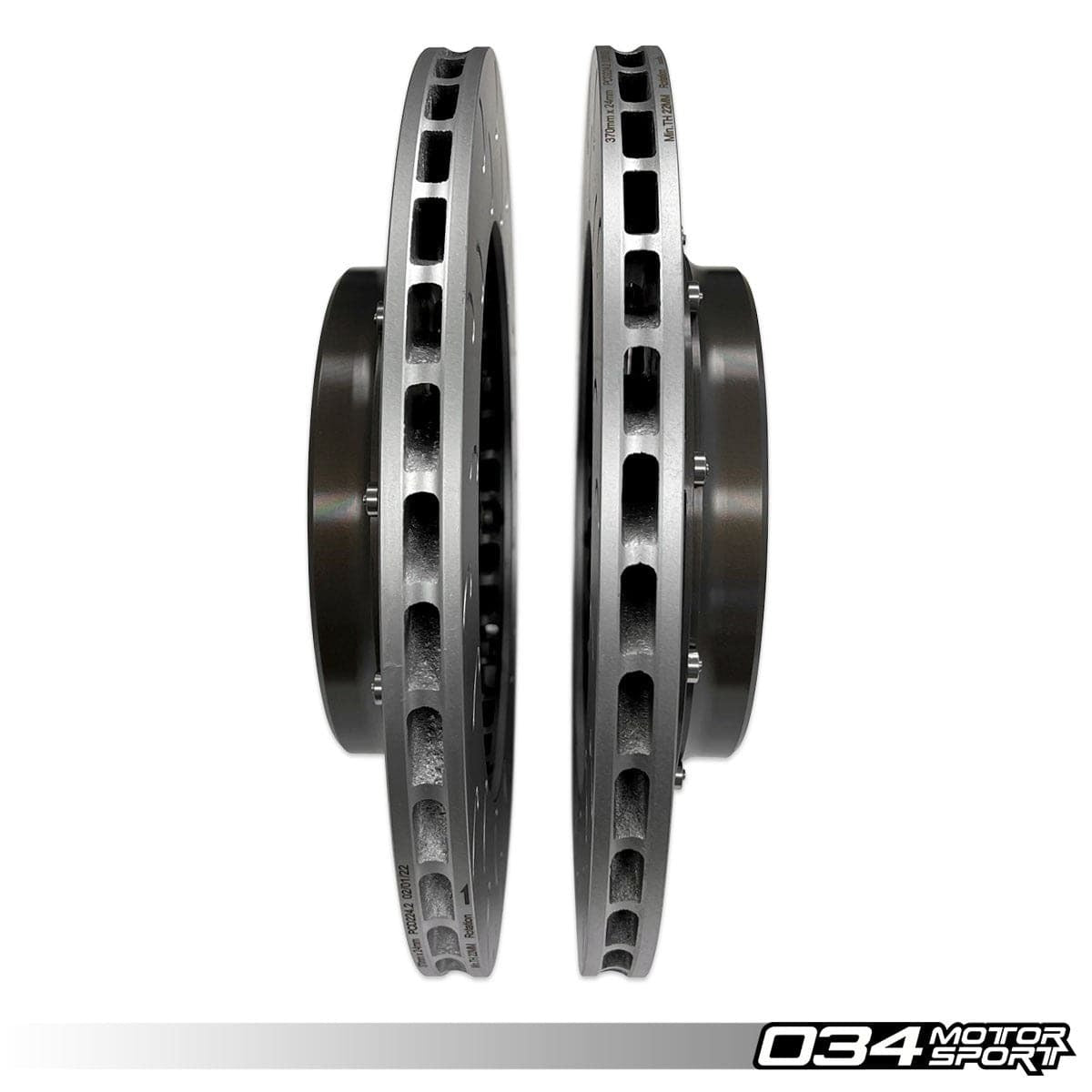 034Motorsport 2-Piece Floating Rear Brake Rotor Upgrade Kit for F8X M2 / M3 / M4