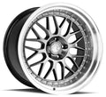 Aodhan AH02 19" 5x112 Hyper Black w/ Machined Lip