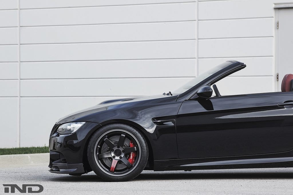 3D Design - M3 E9X Front Lip Spoiler Set Carbon
