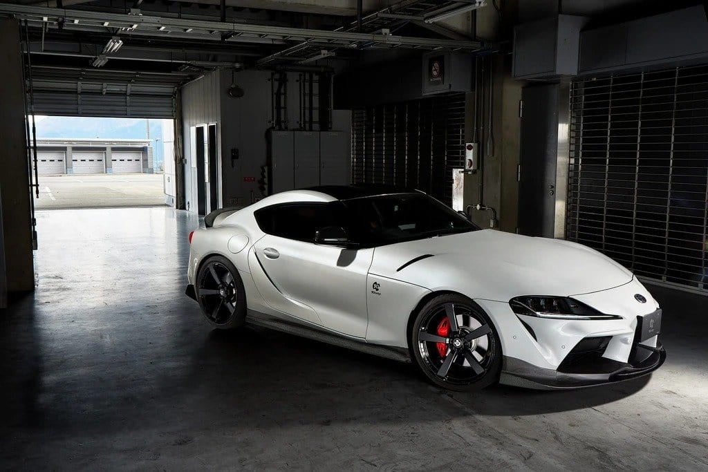 3D Design A90 Supra Carbon Side Skirt Set