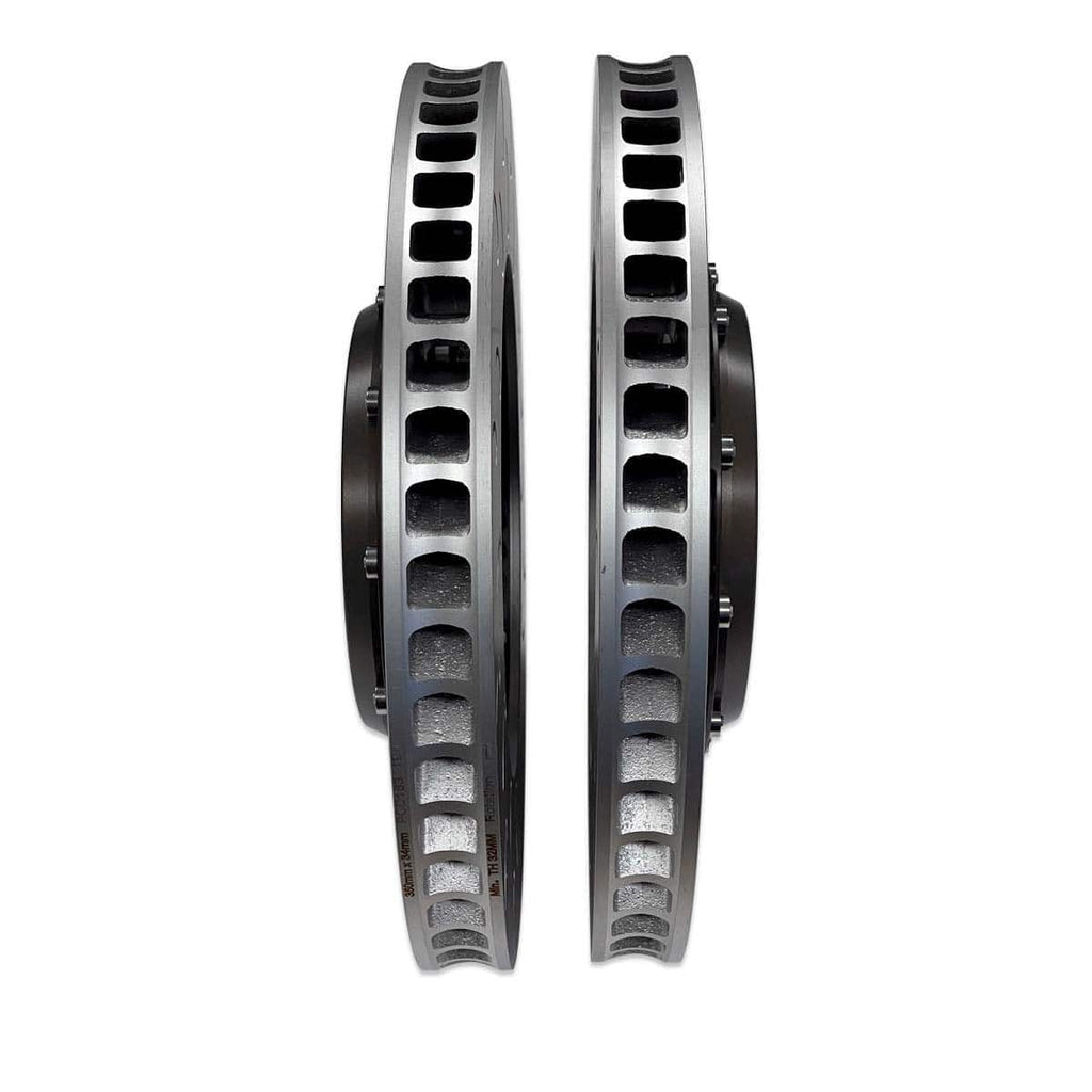 034Motorsport 2-Piece Floating Front Brake Rotor Upgrade Kit - Audi / B9 / B9.5 / S4 / S5