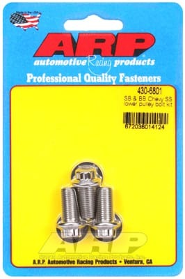 ARP SB & BB Chevy SS Lower Pulley Bolt Kit