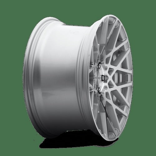 Rotiform Cast BLQ 18" 5x112 Gloss Silver Machined