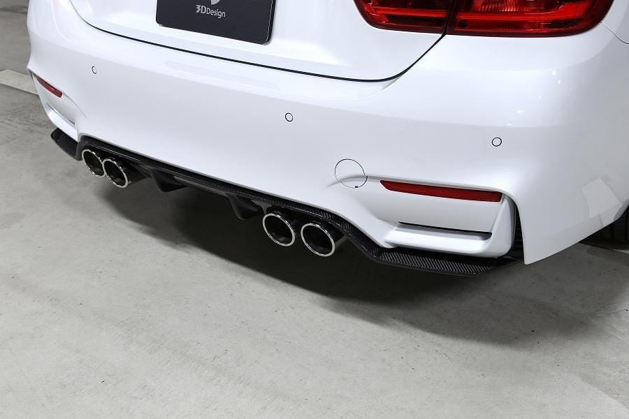 3D Design - M3/M4 F8X Rear Diffuser Type 2