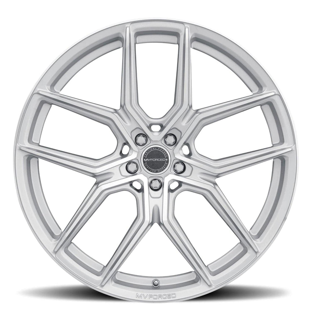 MV Forged MVF5 22" 5x108 up to 5x132 Diamond Silver (Custom Wheel)