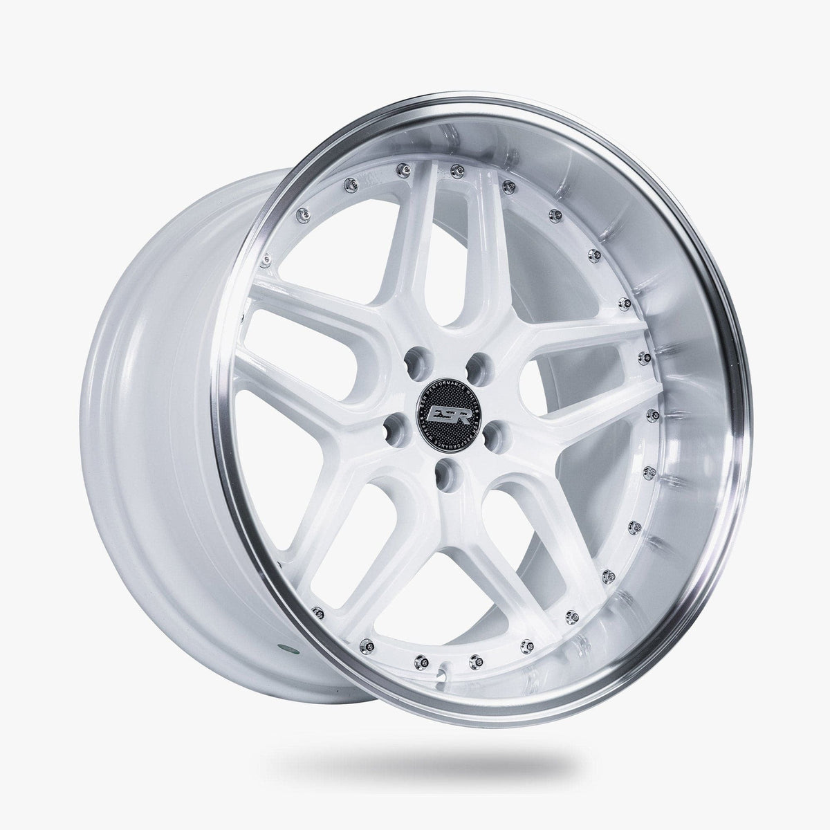 ESR Wheels CS15 19" 5x112 Gloss White w/ Machined Lip