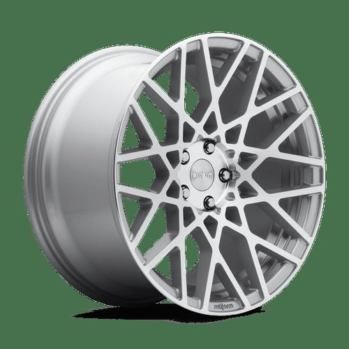 Rotiform Cast BLQ 18" 5x112 Gloss Silver Machined