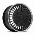 MRR VP4 19" 5x112 Black Machined Lip