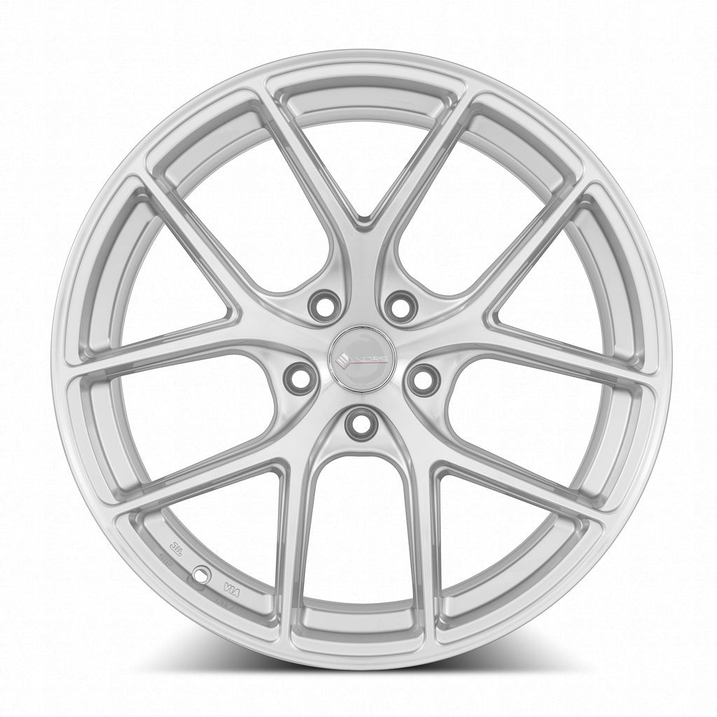 VORS TR88 20" 5x110 Silver Machined Face