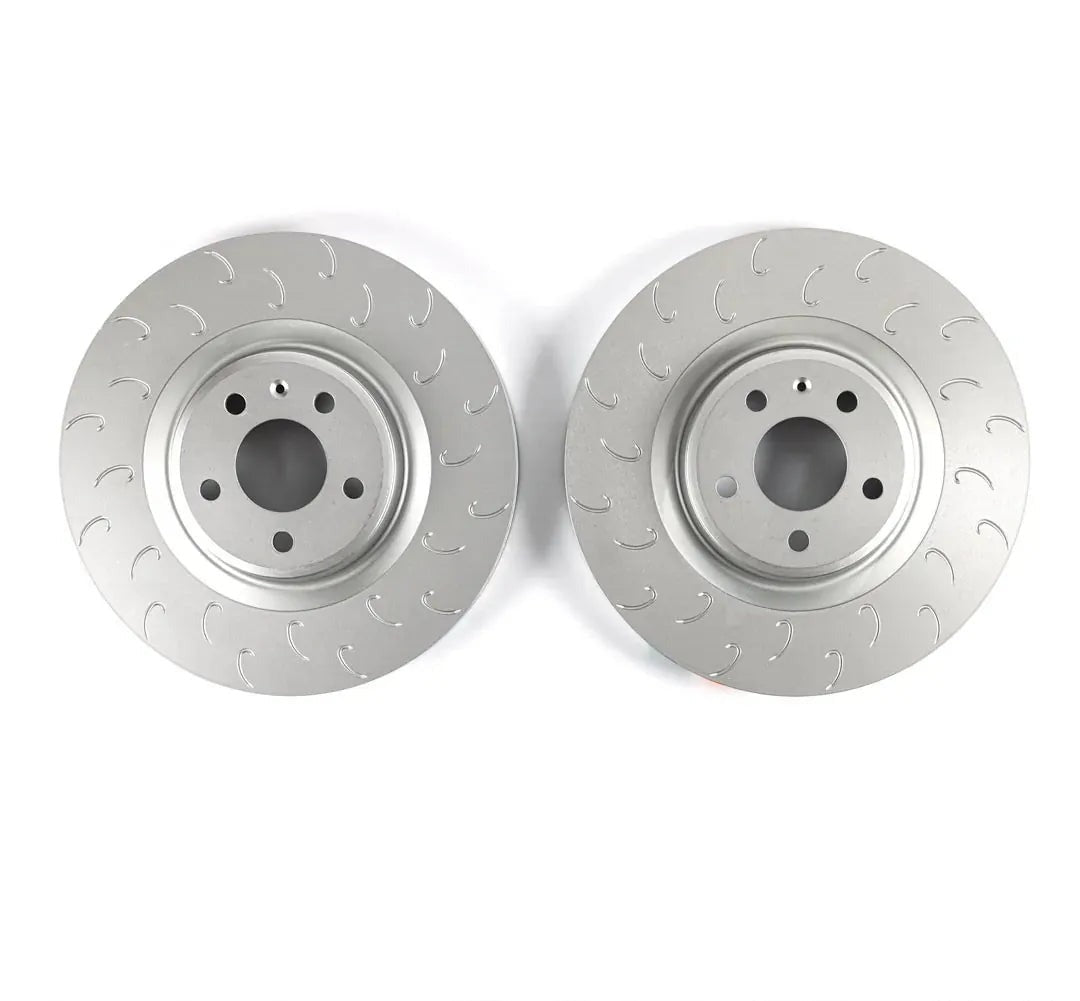 034 Motorsport 1-Piece Front Brake Rotor Upgrade Kit - Audi / B8 / 3.0T / S4 / S5 / Q5