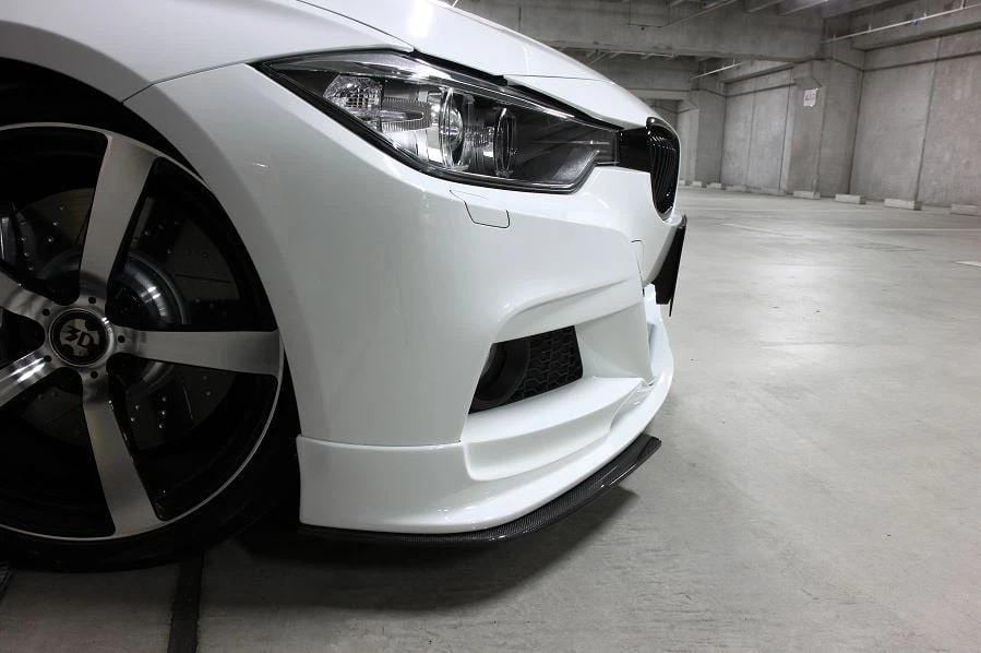3D Design F30 / F31 3-Series M-Sport Carbon Under Splitter Set