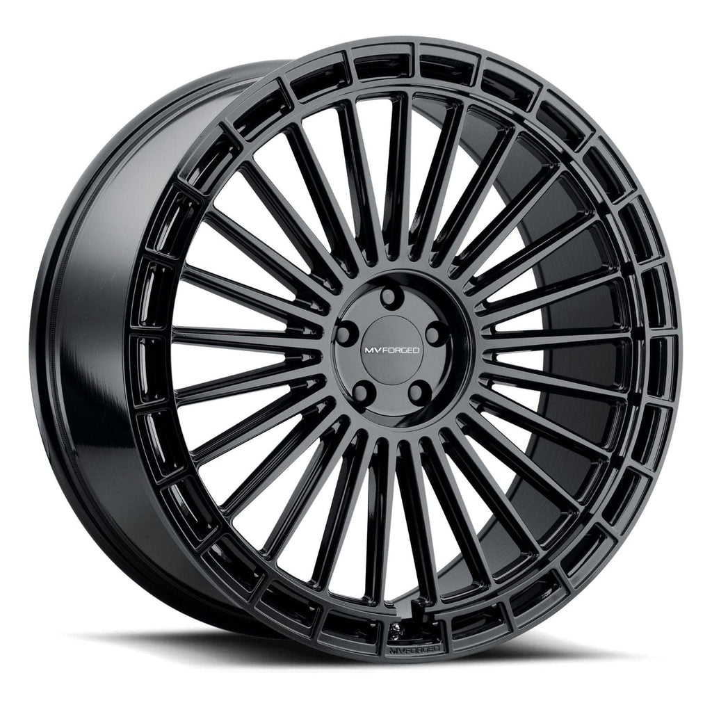 MV Forged MVF40 22" 5x112 Gloss Black (Custom Wheel)