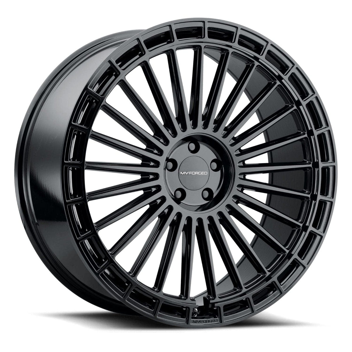 MV Forged MVF40 22" 5x112 Gloss Black (Custom Wheel)
