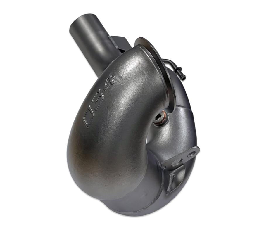 034Motorsport Cast Stainless Steel Racing Downpipe - Audi 8V A3 & S3 / VW Mk7 Golf R