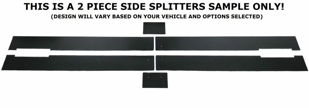Ventus Autoworks 2021-2026 Audi RS3 2PC Side Splitters