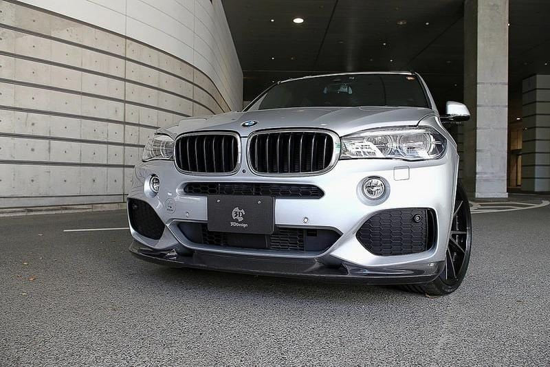 3D Design F15 X5 M-Sport Carbon Front Lip