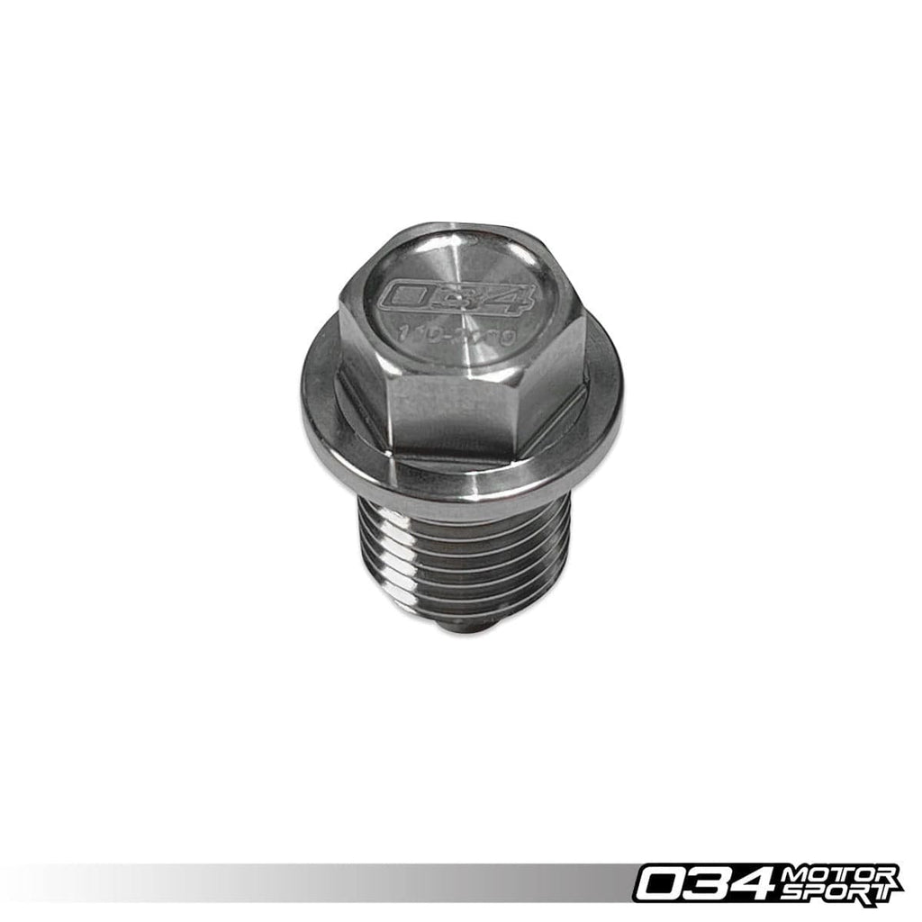 034Motorsport Billet Magnetic Oil Drain Plug Kit VW / Audi with Metal Oil Pans