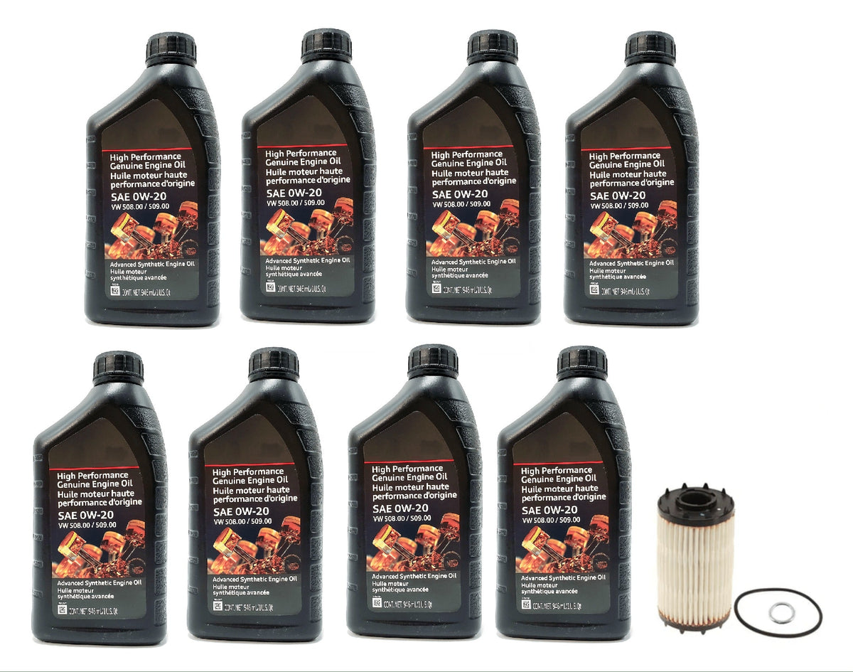 Oil Service Kit (Genuine 0w-20) - Audi 3.0T 2018+