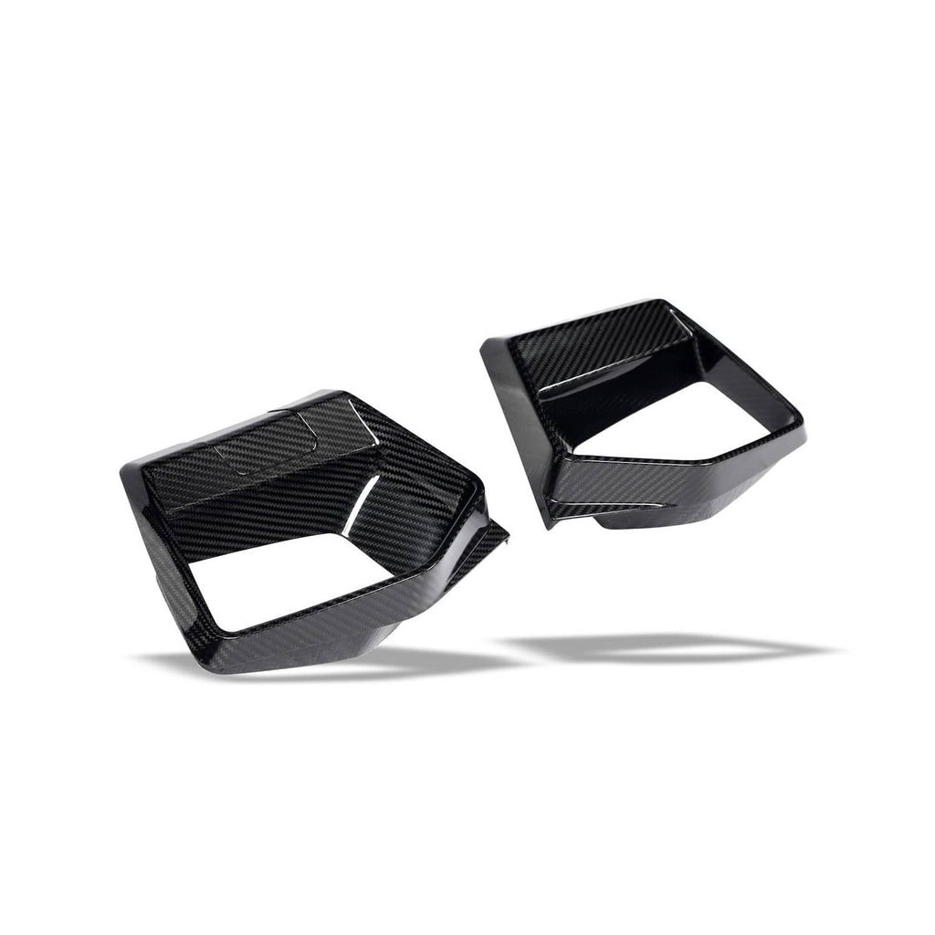 Revozport Carbon Fiber Front Bumper Vents (LCI) - BMW / F97 / F98 / X3M / X4M