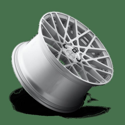 Rotiform Cast BLQ 18" 5x112 Gloss Silver Machined