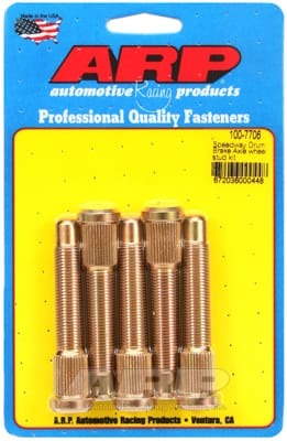 ARP Speedway Pro 1/2in-20 2.97in Length .568 Knurl Disc Brake Wheel Stud Kit
