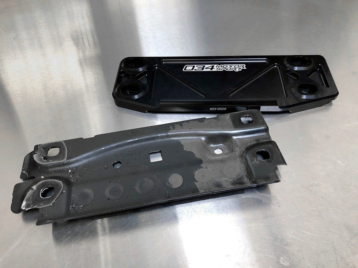 034Motorsport X-Clear Driveshaft Tunnel Brace - Audi B9 A4 / S4 / RS4 / A5 / S5 / RS5
