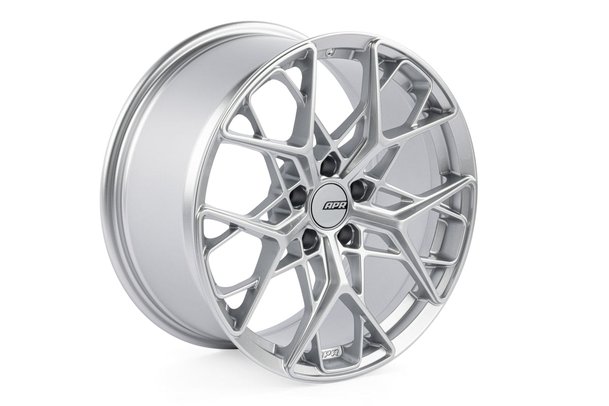 APR A02 18" 5x112 Hyper Silver Flow Formed Wheel
