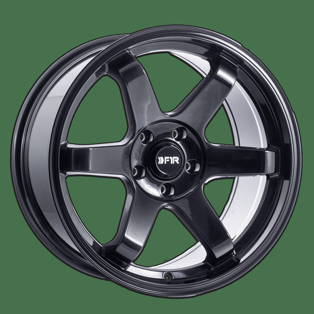 F1R F106 18" 5x114.3 Gloss Black (NLA)