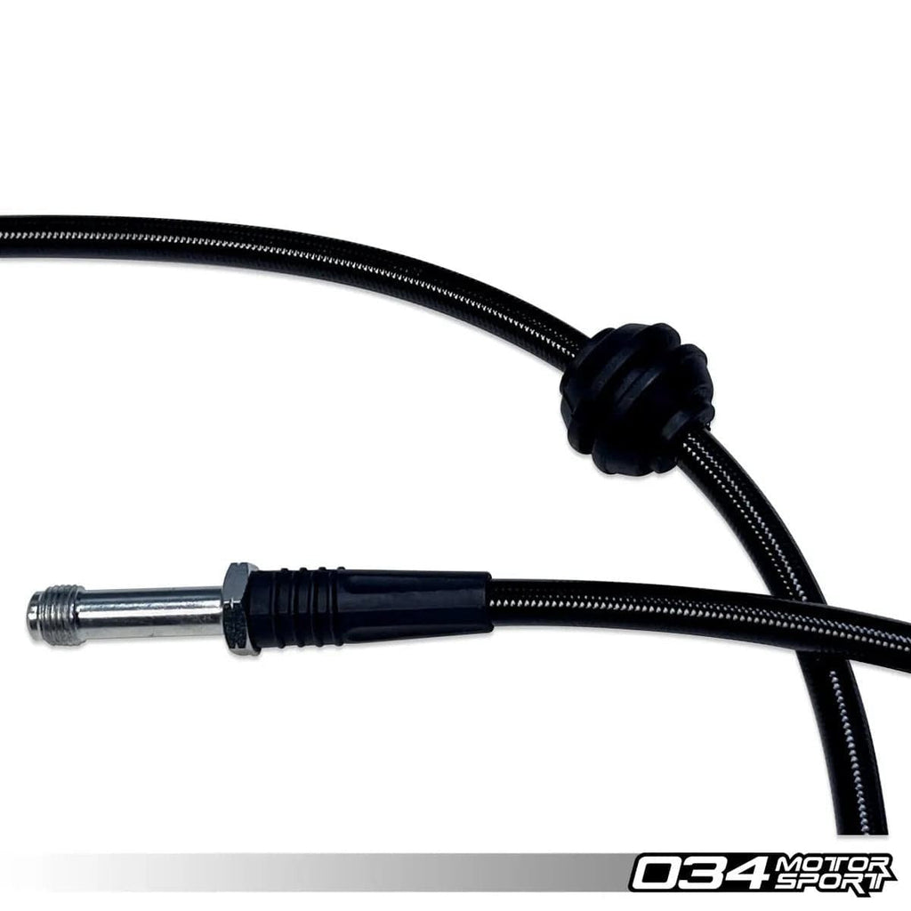 034Motorsport Stainless Steel Braided Brake Line Kit - Audi / B8 / B8.5 / S4 / S5