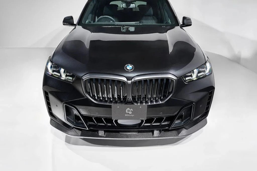 3D Design LCI Carbon Front Lip Spoiler - BMW G05 X5