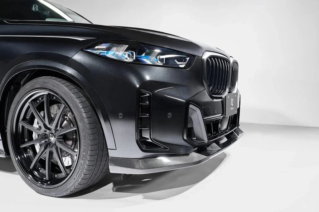 3D Design LCI Carbon Front Lip Spoiler - BMW G05 X5