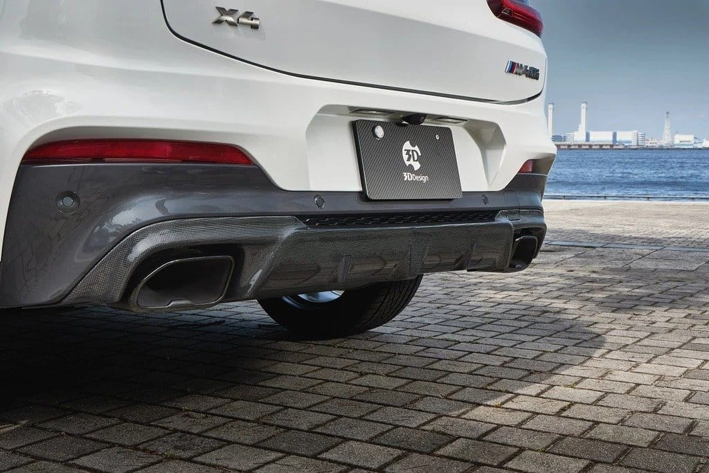 3D Design G02 X4 M40i Carbon Rear Diffuser