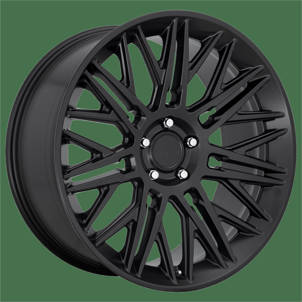 Rotiform Cast JDR 22" 5x112 Matte Black