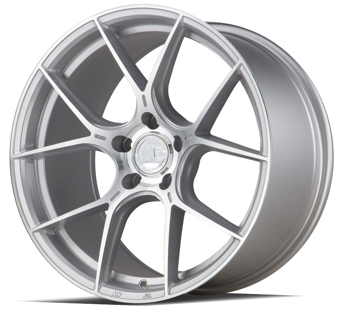 Aodhan AH-11 18" 5x112 Gloss Silver Machined Face