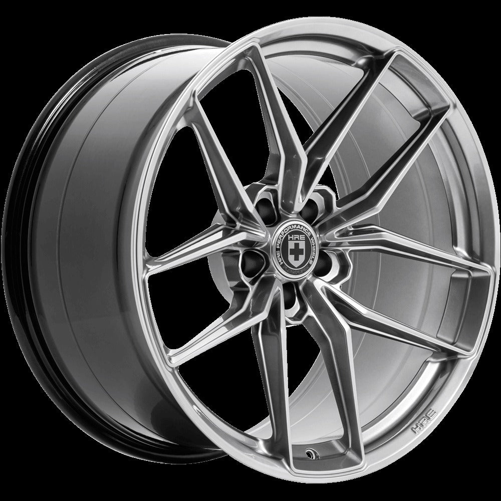 HRE FF21 20" 5x112 Liquid Metal
