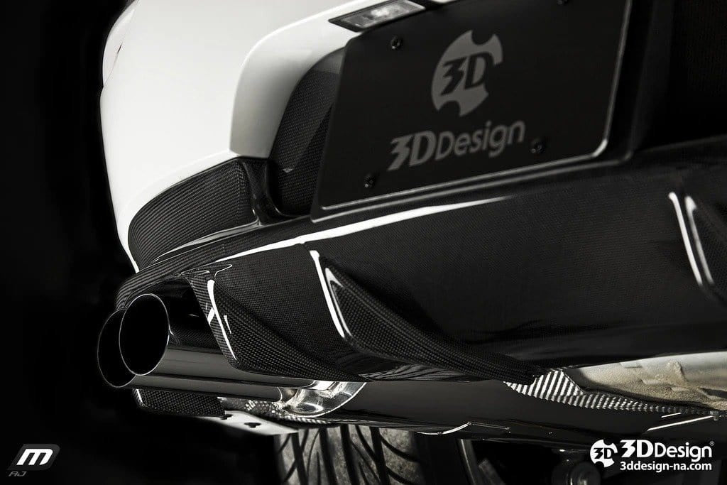 3D Design E89 Z4 M-Sport Carbon Rear Diffuser