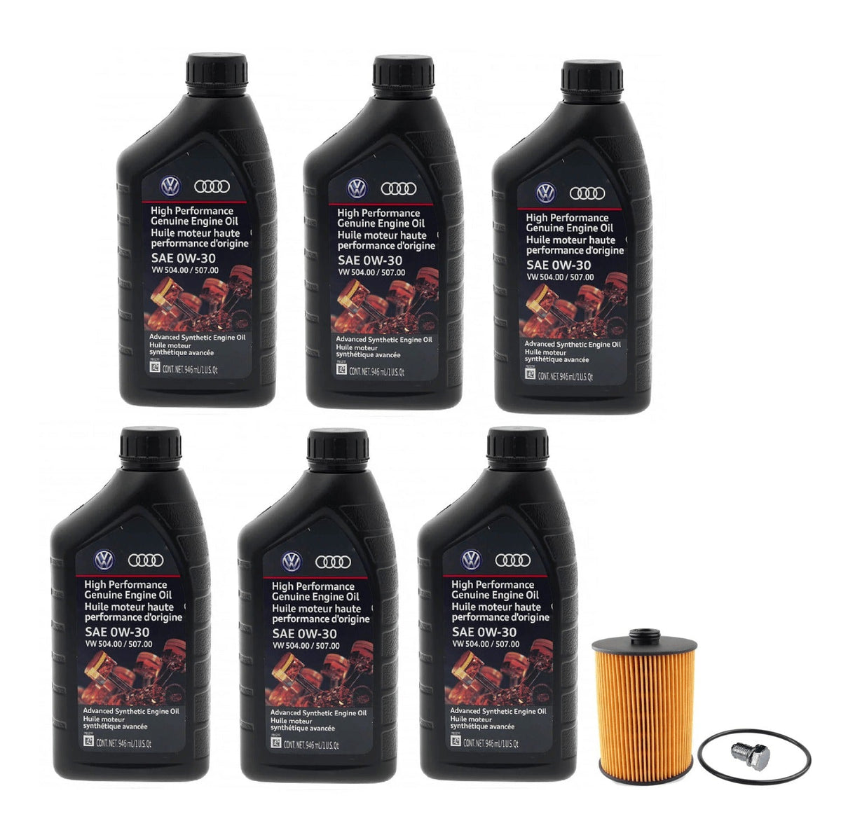 Oil Service Kit (Genuine 0w-30) - VW / 3.6L / Atlas / Atlas Cross Sport