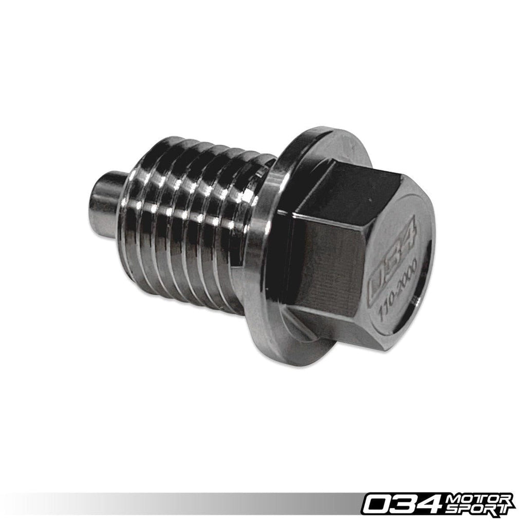 034Motorsport Billet Magnetic Oil Drain Plug Kit VW / Audi with Metal Oil Pans