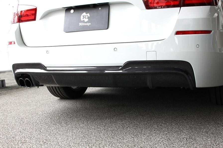 3D Design - 5 Series F10 / F11 M-Sport 520i/528i Rear Diffuser 2 tip