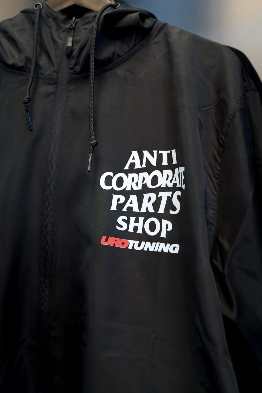 Anti-Corporate Windbreaker Jacket