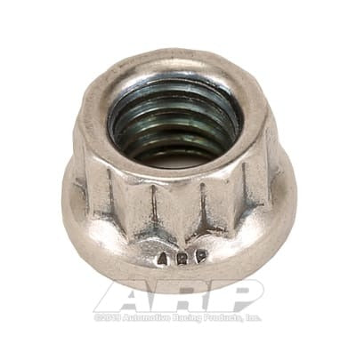 ARP M6 x 1.00 SS 12pt Nut Kit