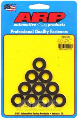 ARP M10 ID .850inOD Black Chamfer Washers (Set of 10)